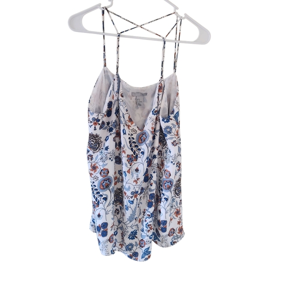 H&M Tops - H & M Floral Spaghetti Strap Top